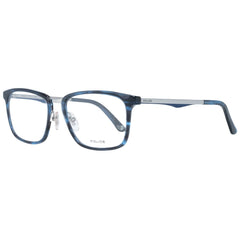 Monture de lunettes homme bleu police