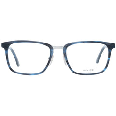 Monture de lunettes homme bleu police