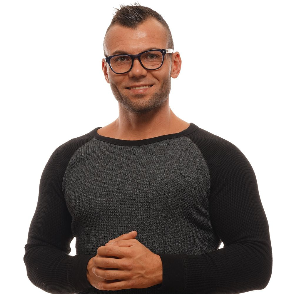 Monture de lunettes bleue pour homme Ermenegildo Zegna