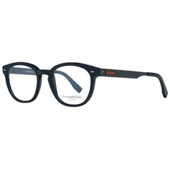 Ermenegildo Zegna Black Men Glasses Frame