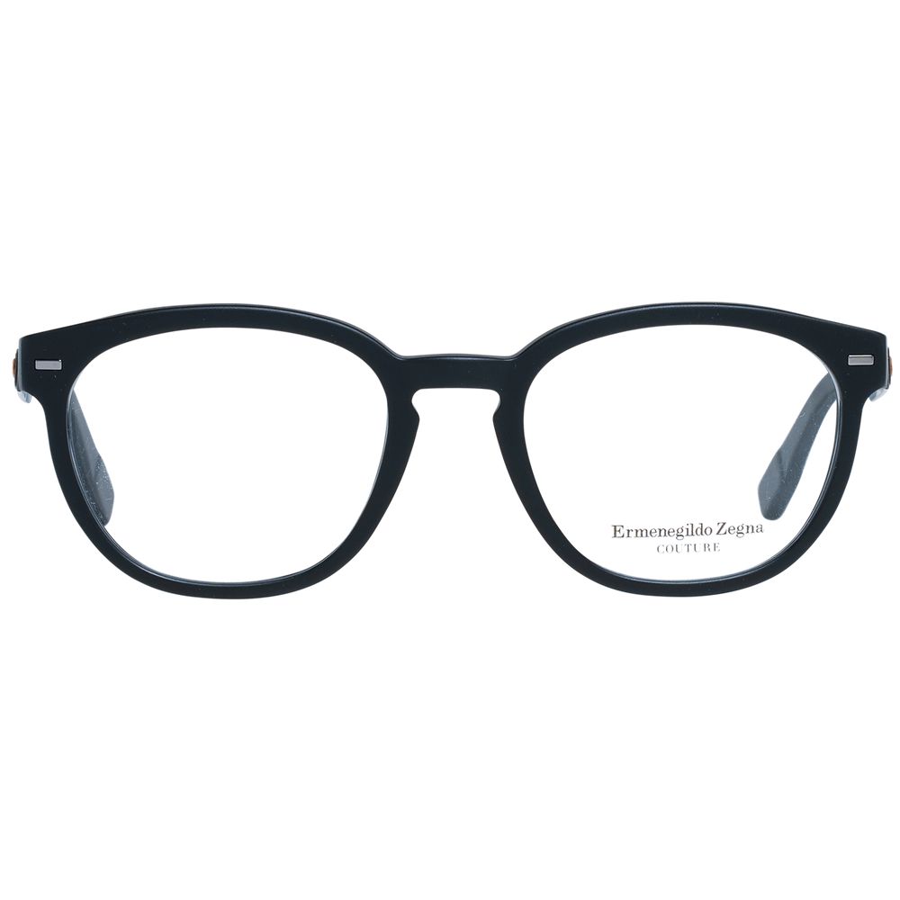 Ermenegildo Zegna Black Men Glasses Frame