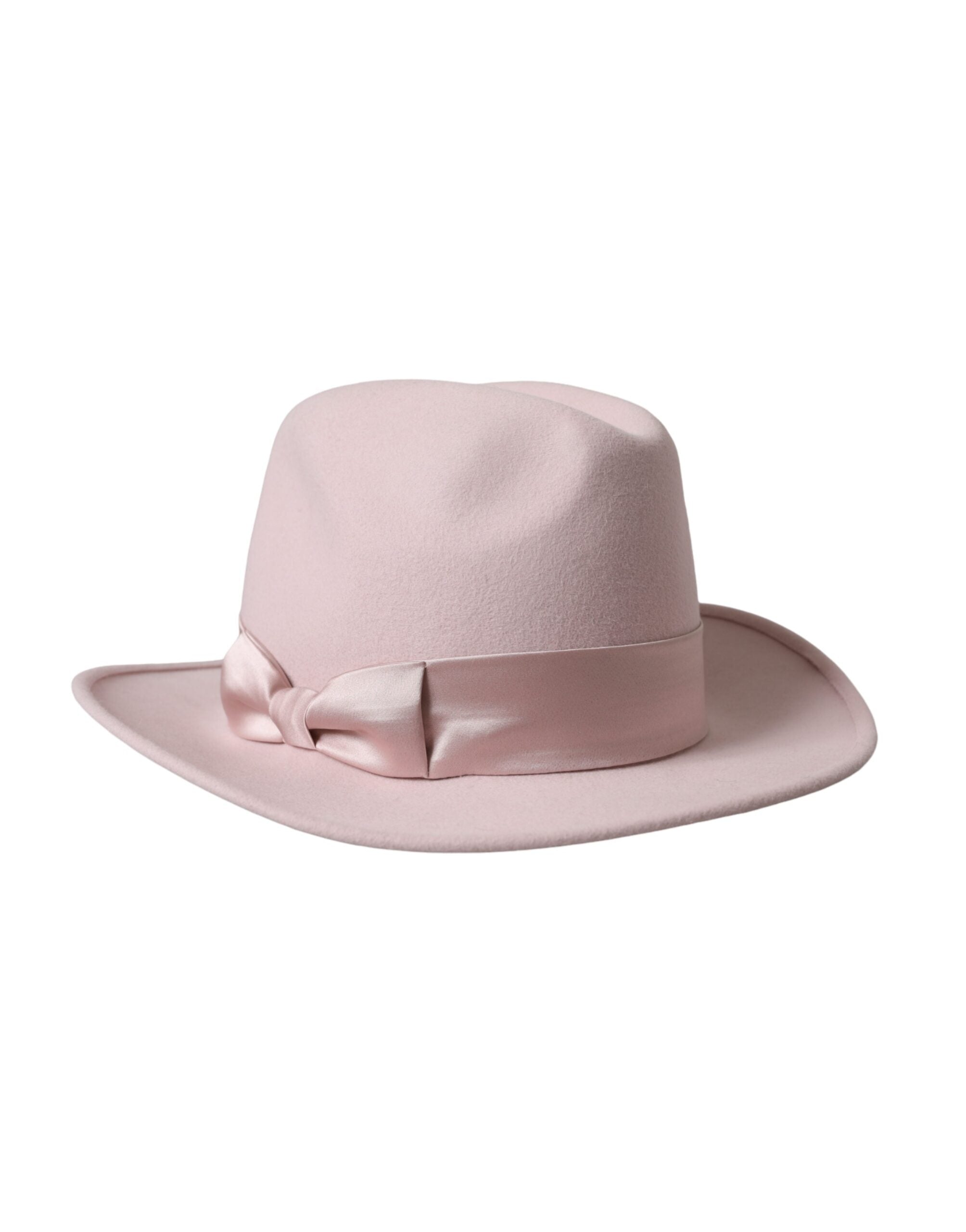 Chapeau Fedora Trilby Dolce &amp; Gabbana Pink Rabbit pour femme