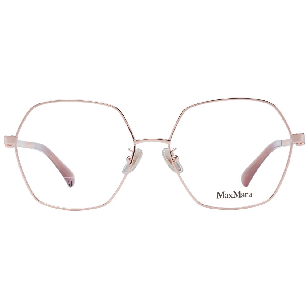 Max Mara Rose Gold Women Glasses Frame