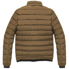 Refrigiwear Brown Nylon Men Jacket