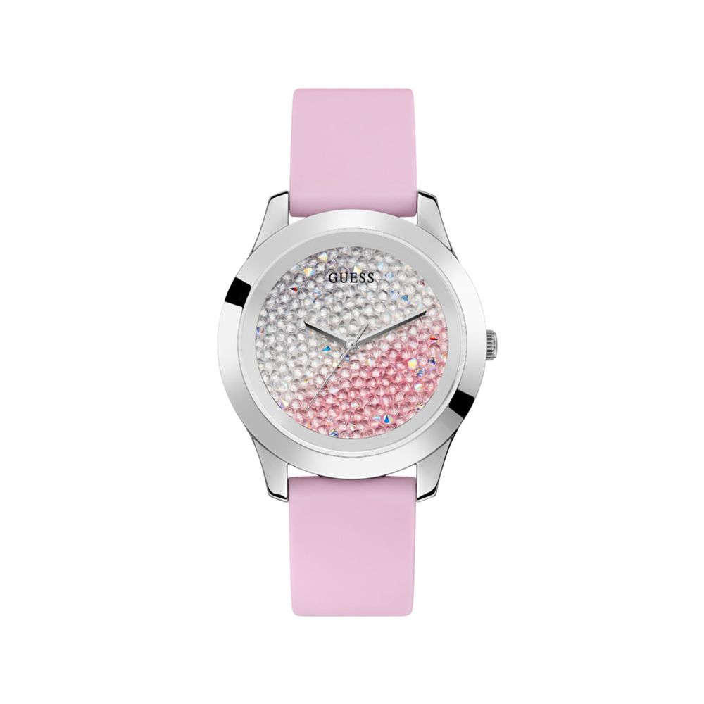 Montre en caoutchouc multicolore Guess