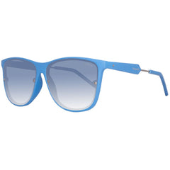 Polaroid Sonnenbrille aus blauem Acetat