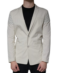 Paolo Pecora Milano Beige Einreihiger Anzug/Blazer