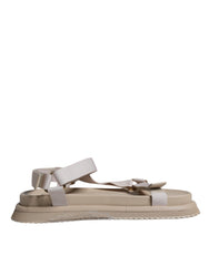 Sandales à brides Dolce &amp; Gabbana Devotion en cuir nappa beige pour homme