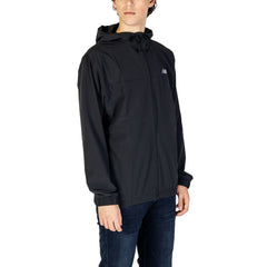 New Balance Black Recycled Polyester Jackets & Coat