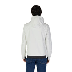 Suns Cream Polyester Jackets & Coat