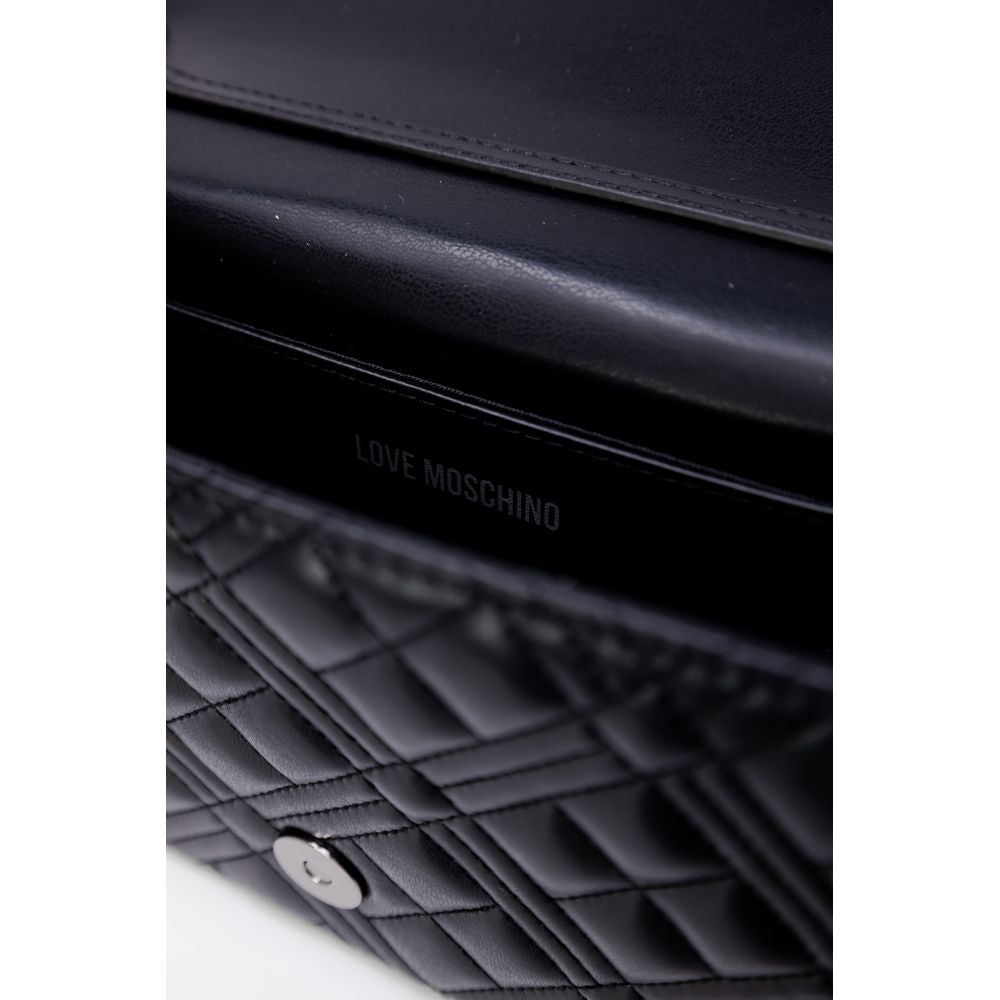 Love Moschino Bicolor Polyethylen-Handtasche