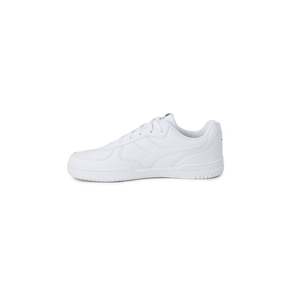 Baskets Diadora en cuir artificiel blanc