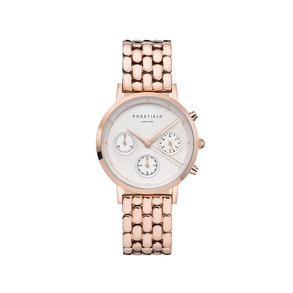 Montre Rosefield multicolore en acier inoxydable