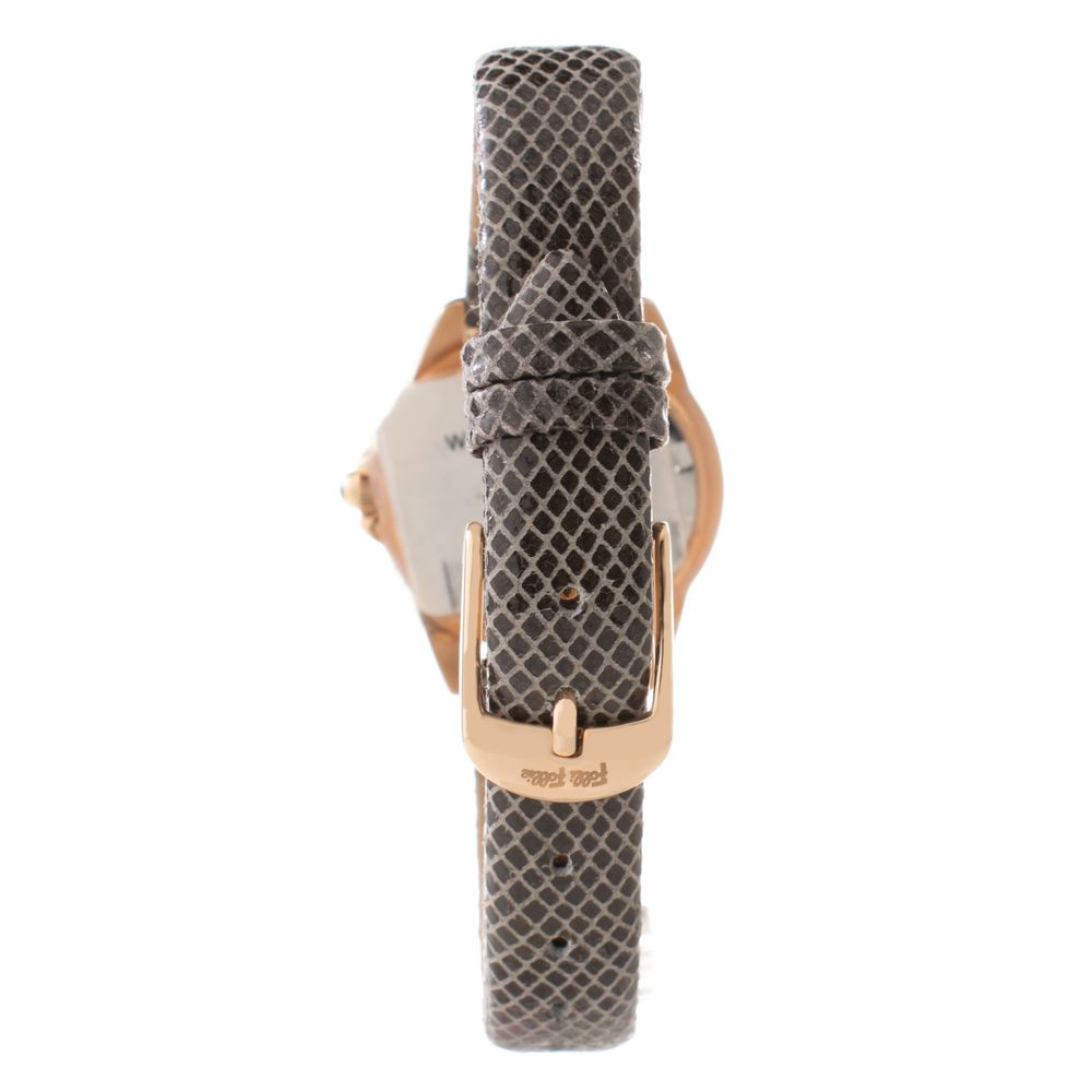 Montre Folli Follie en cuir gris