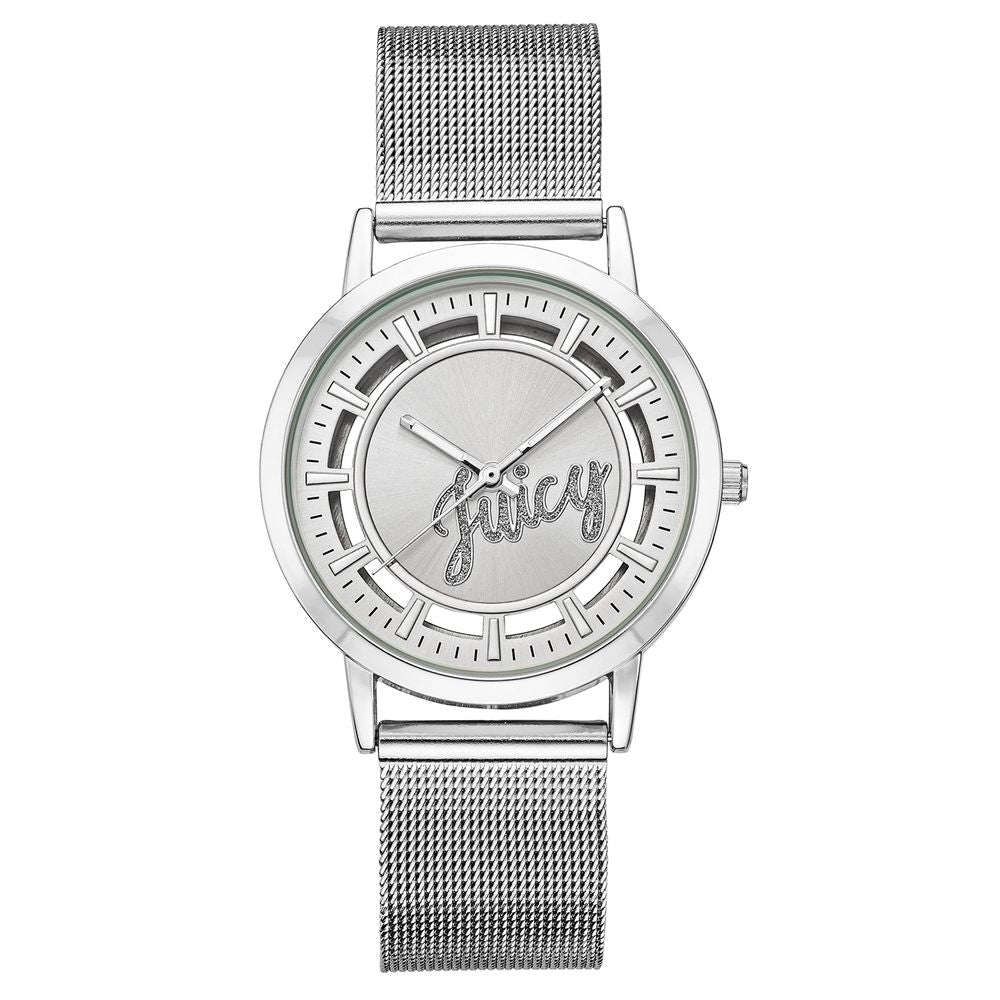 Montre Juicy Couture argentée en acier inoxydable