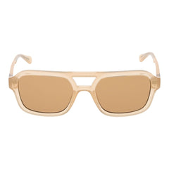 Guess Beige Unisex Sunglass