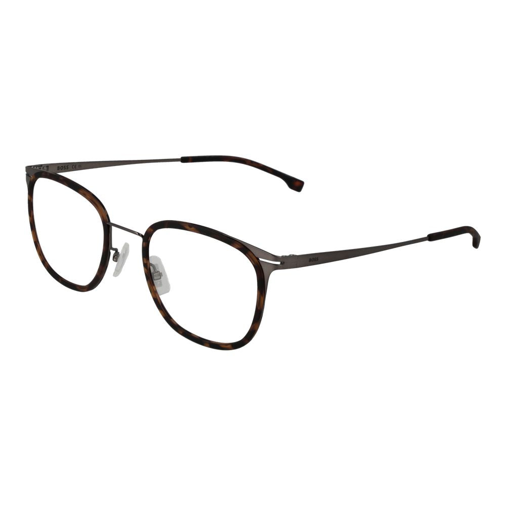 Monture de lunettes Hugo Boss marron pour homme