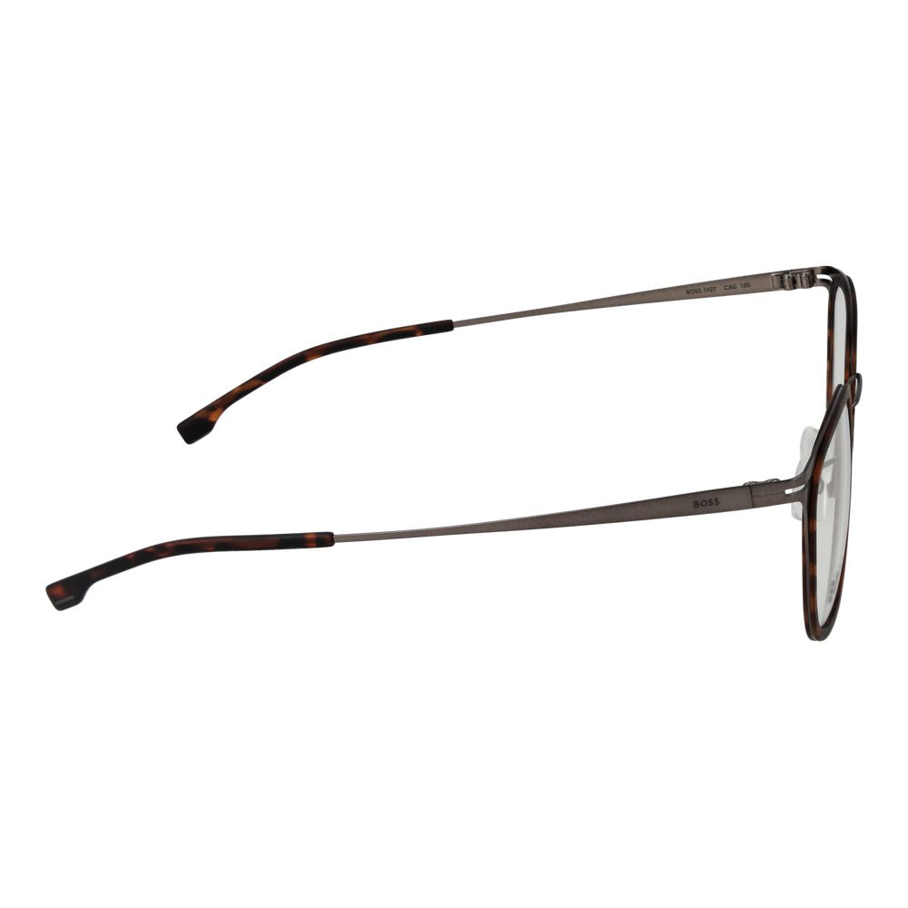 Monture de lunettes Hugo Boss marron pour homme