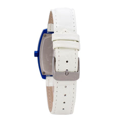 Montre Chronotech en cuir blanc