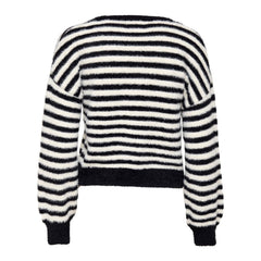 Only Black And White Marabou Sportswear