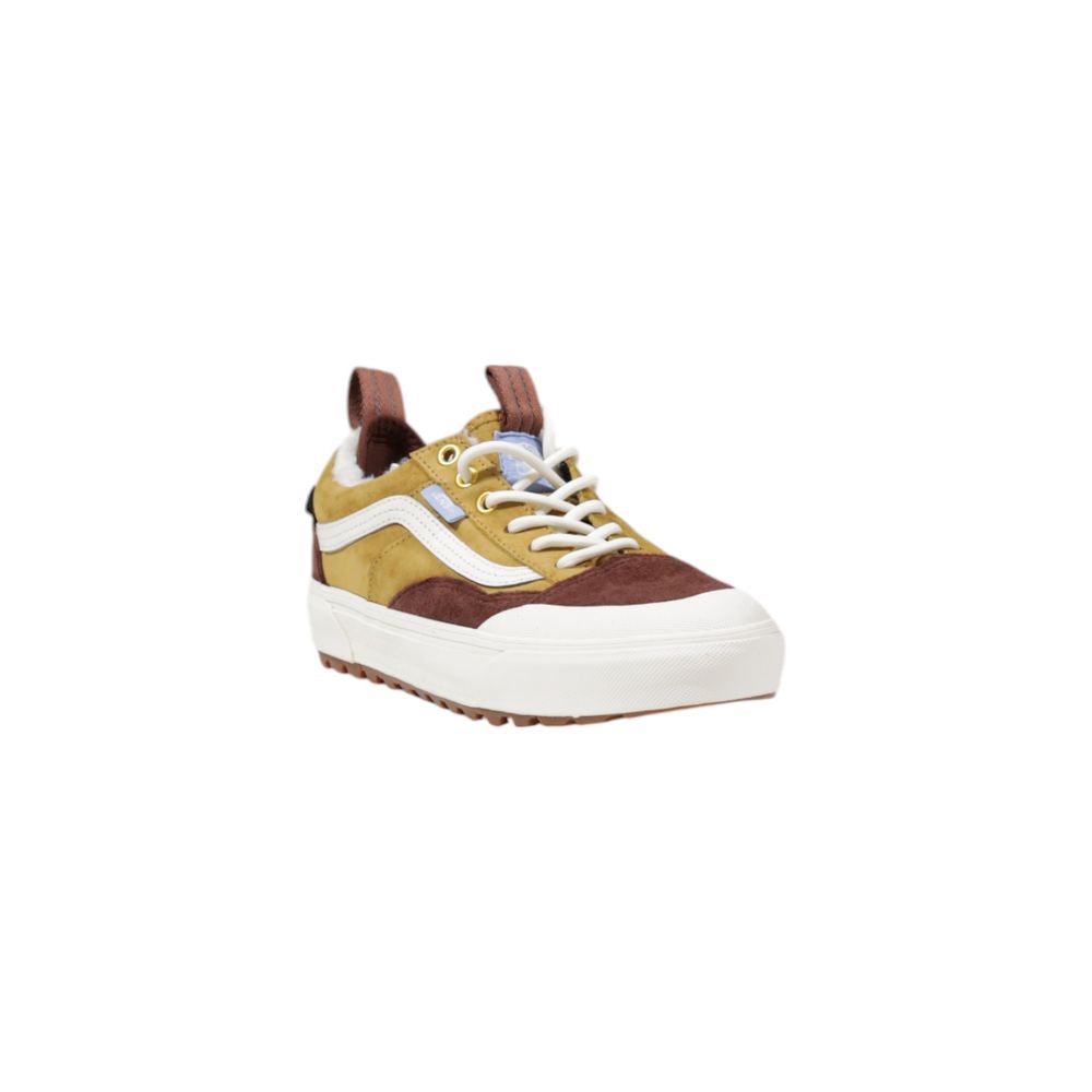 Baskets Vans en cuir beige