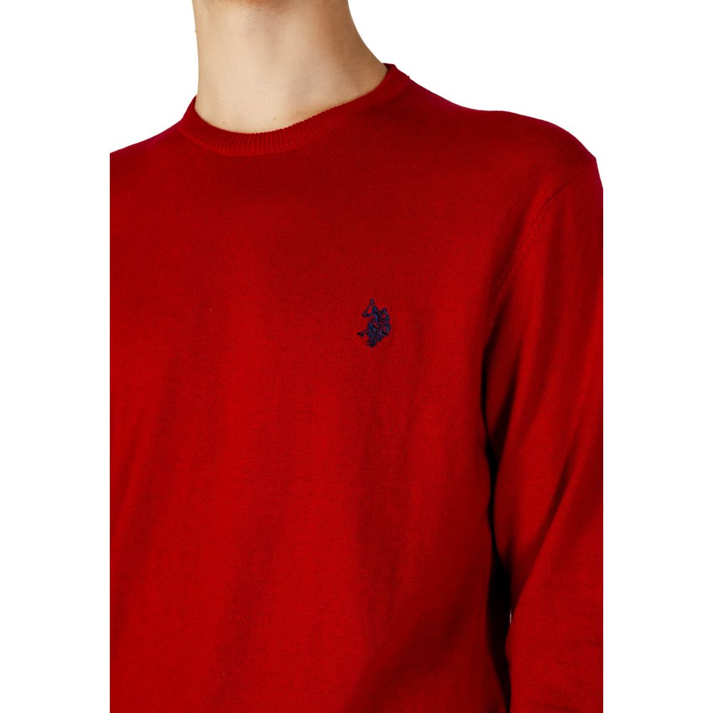 Pull en coton rouge US POLO ASSN.