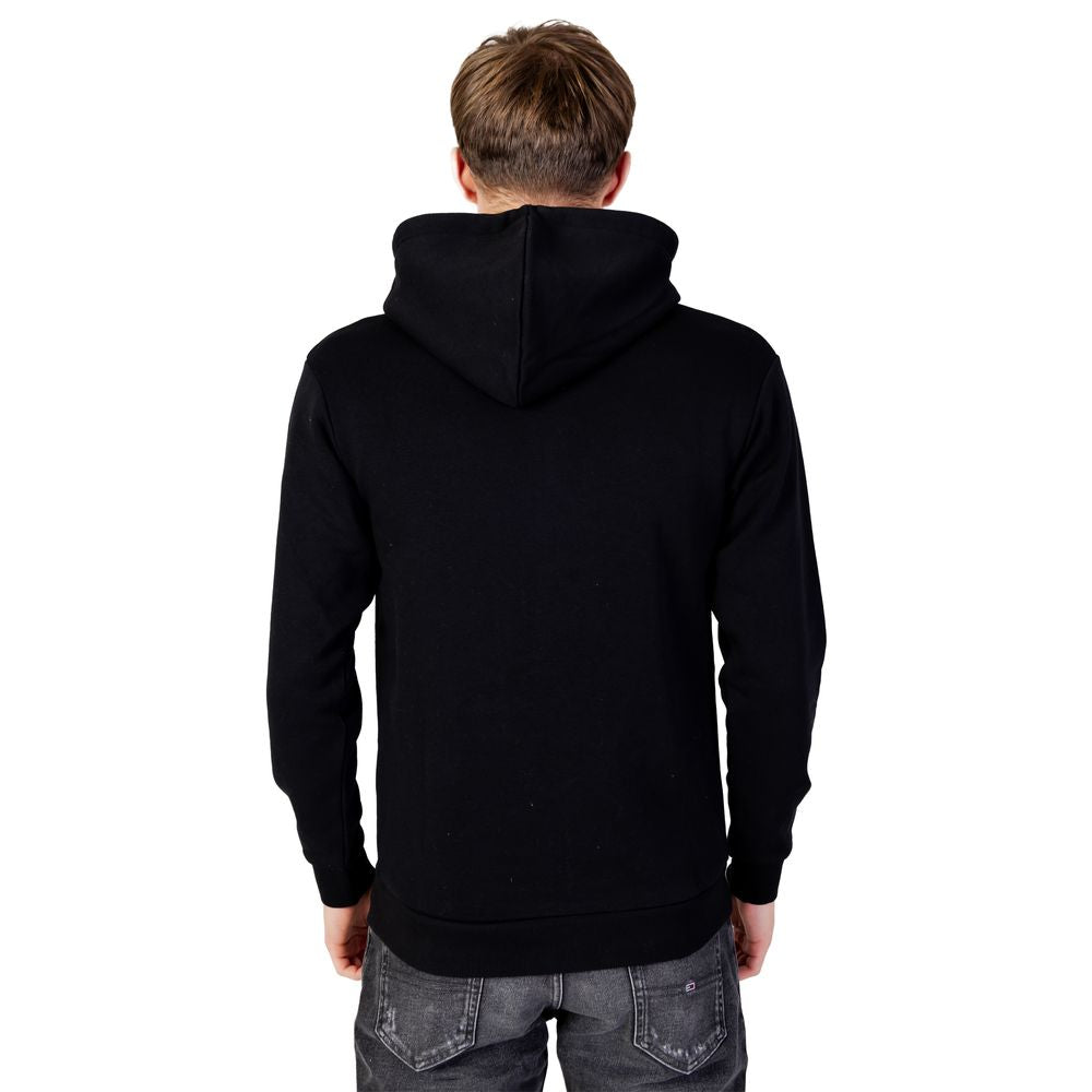 Sweat à capuche noir en polyester Jack Jones