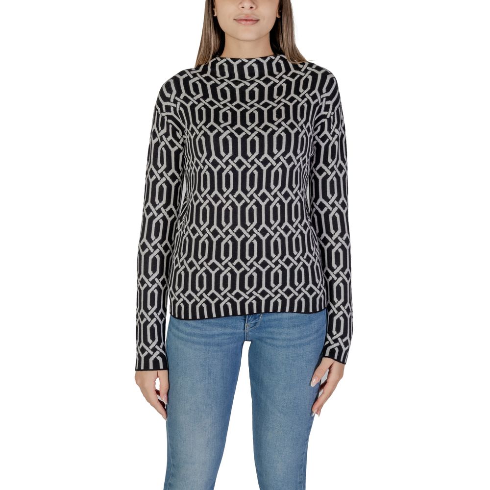 Pull en viscose noir Street One