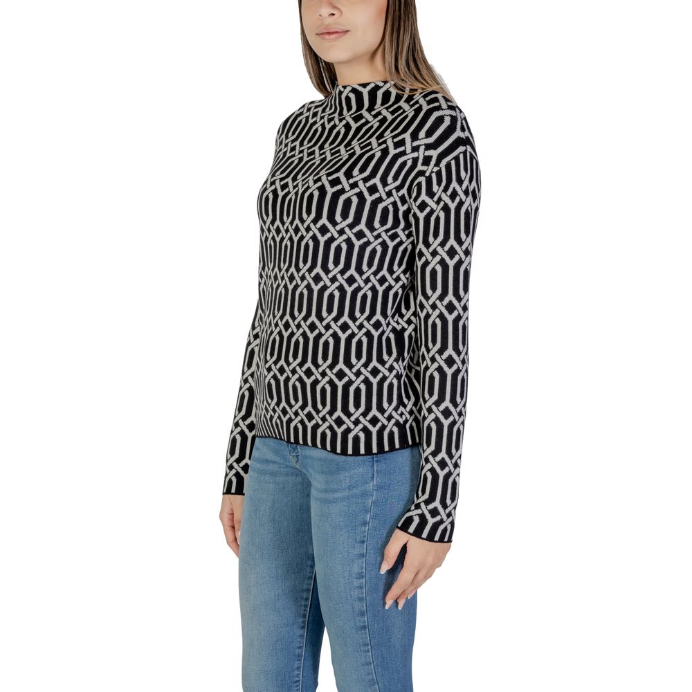 Pull en viscose noir Street One