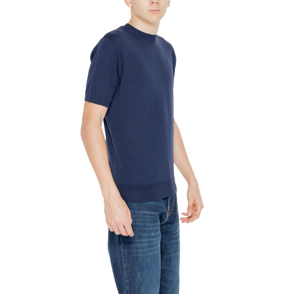 Hamaki-Ho Blue Cotton Sweater