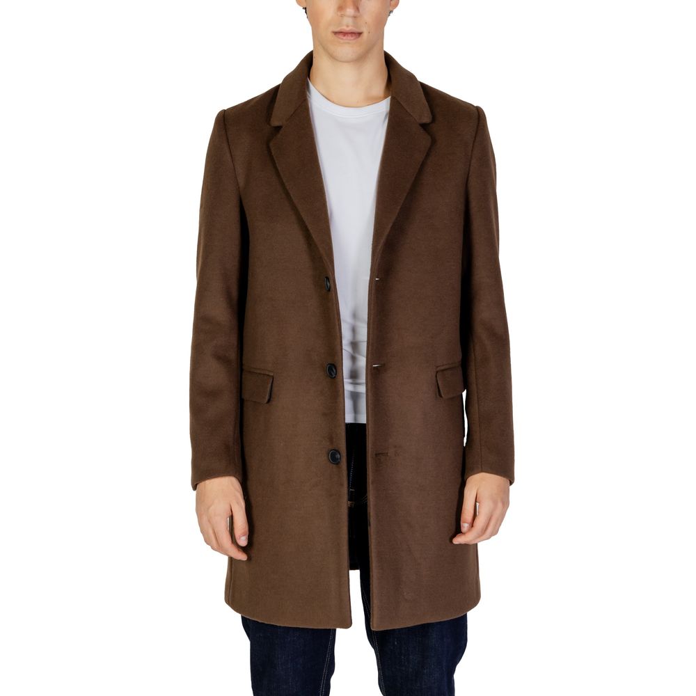 Manteau en polyester marron Antony Morato