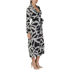 Jacqueline De Yong Black Recycled Polyester Long