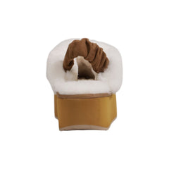 Plateforme en cuir suédé beige EMU Australia