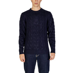 Hamaki-Ho Blue Marabou Sweater