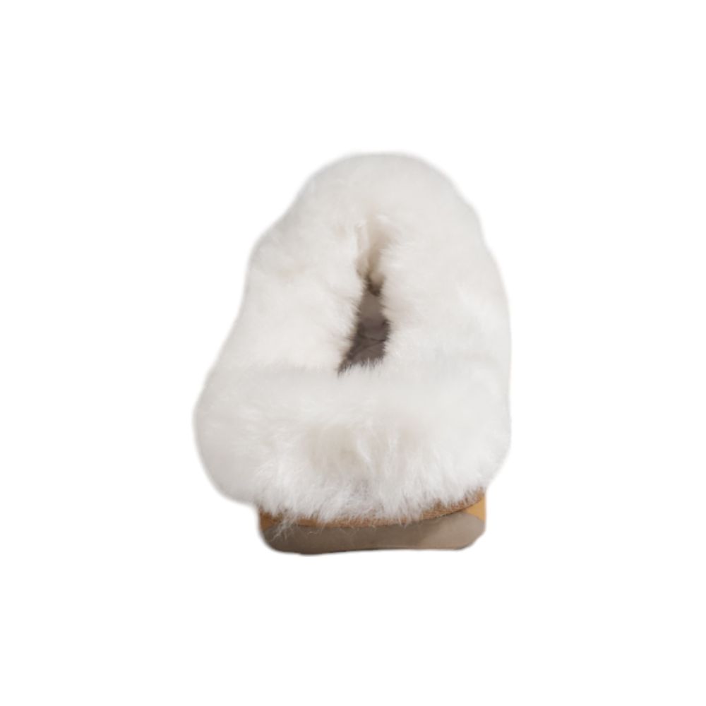 Pantoufles en daim marron EMU Australia