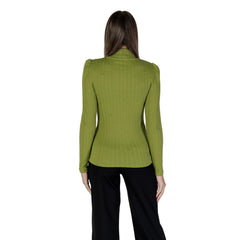 B.Young Green Polyester Long Sleeve