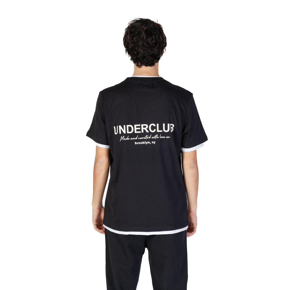 T-shirt en coton noir Underclub