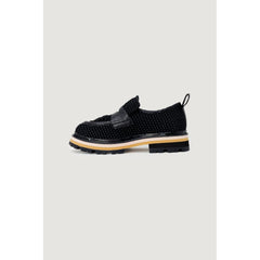 ASH Black Leather Platform