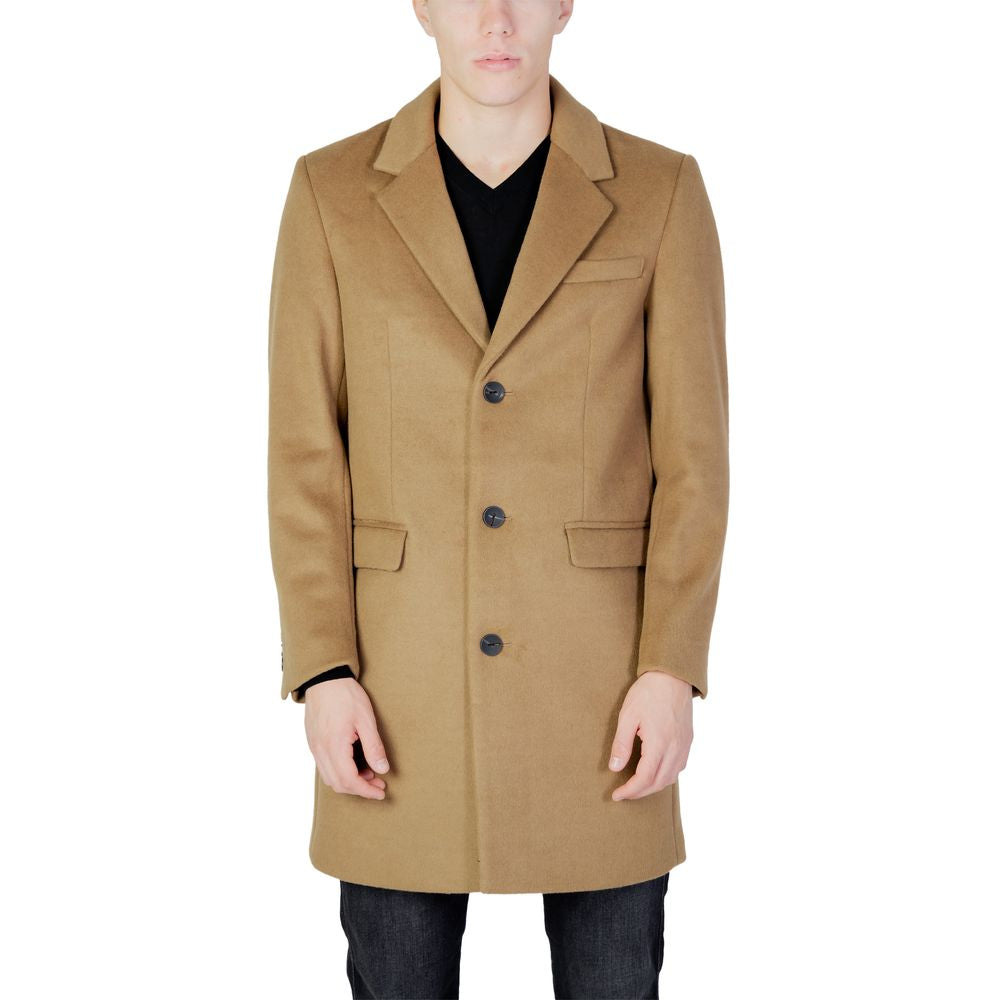 Manteau en polyester beige Antony Morato
