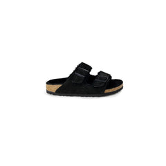 Sandalo in Pelle Scamosciata Nera Birkenstock