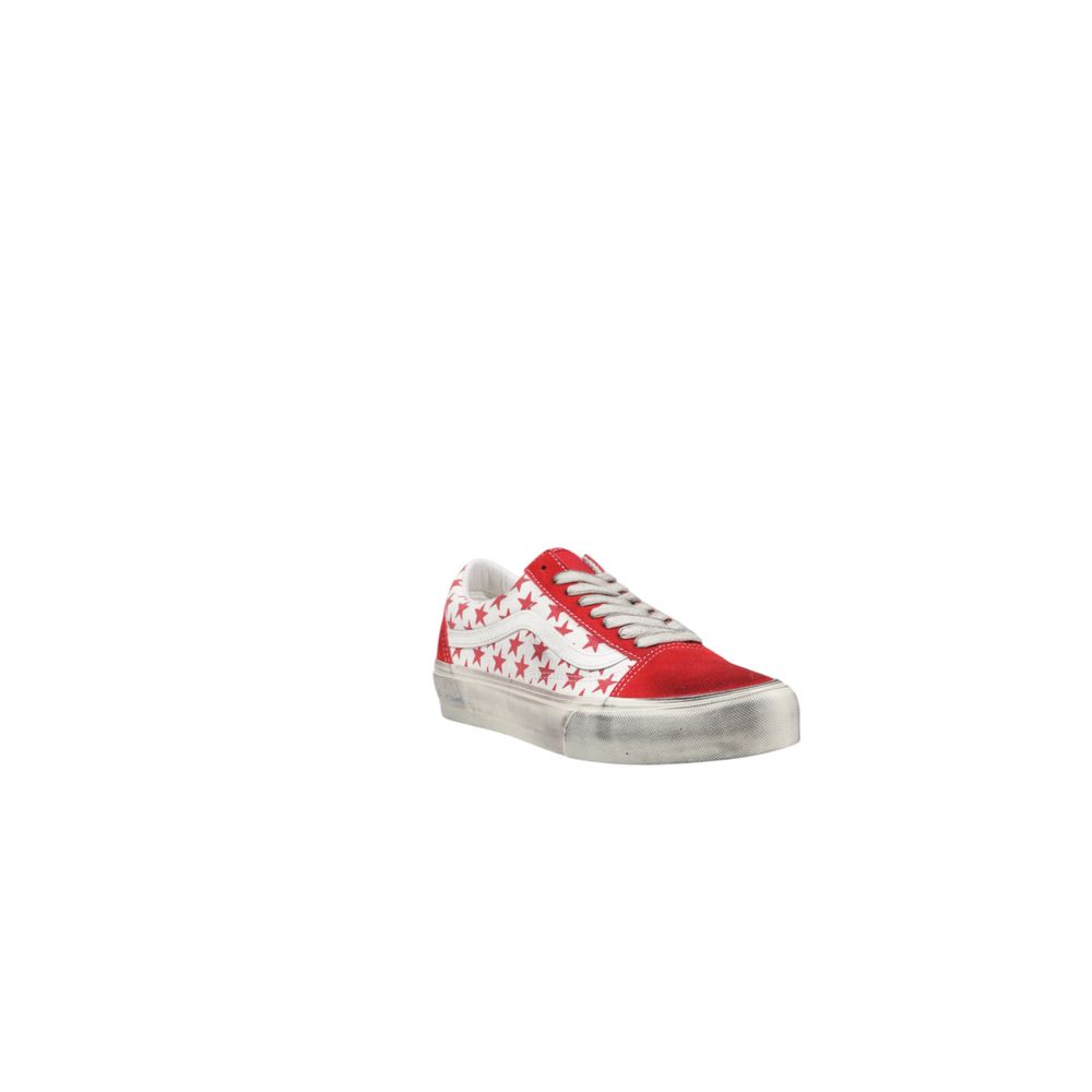 Baskets Vans en daim rouge