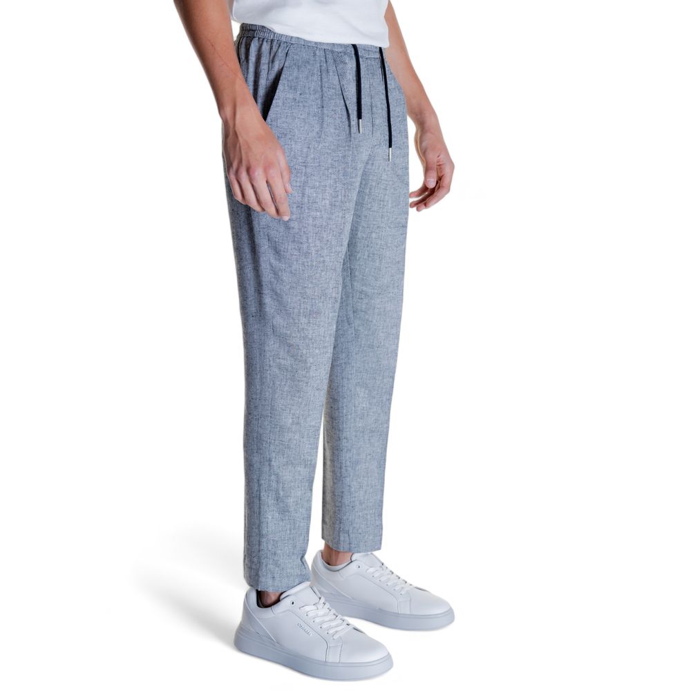 Schwarze Leinenhose von Antony Morato