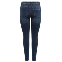Only Blue Cotton Skinny Jeans