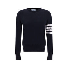 Thom Browne Gray Fleece Wool Sweatshirt