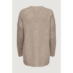 Only Beige Marabou Sweater