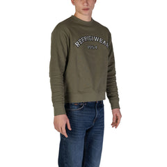 Refrigiwear Green Cotton Sweatshirt