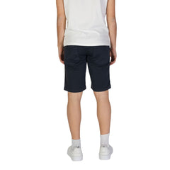 Refrigiwear Blue Cotton Bermuda