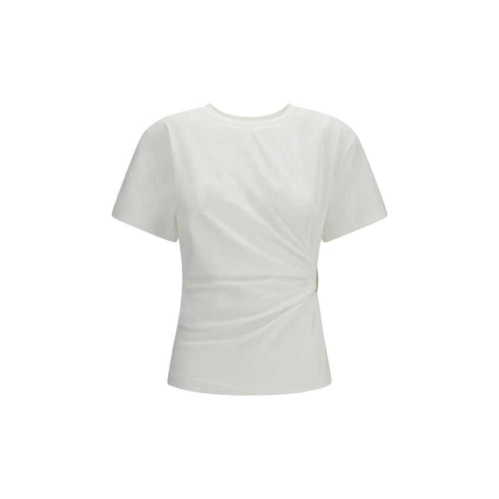 PINKO White Cotton T-Shirt