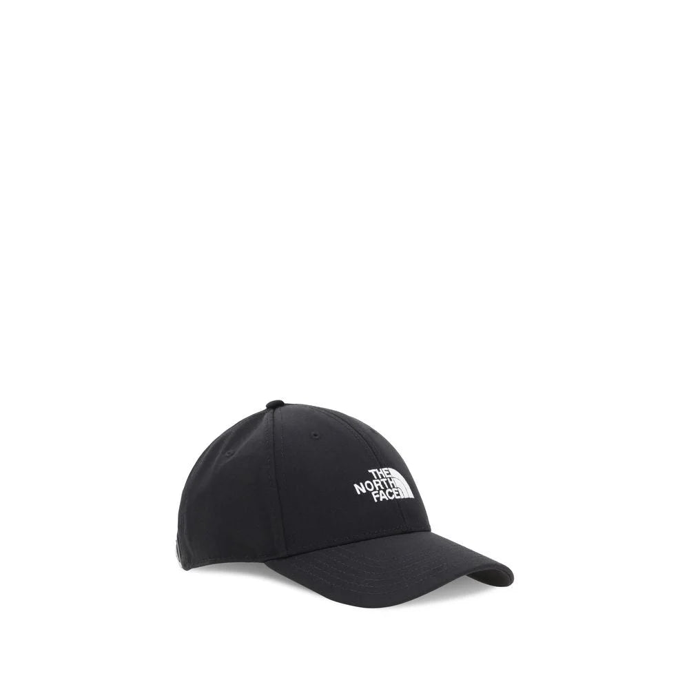 The North Face Black And White Recycled Polyester Cap (Baseball Hat) - UNI