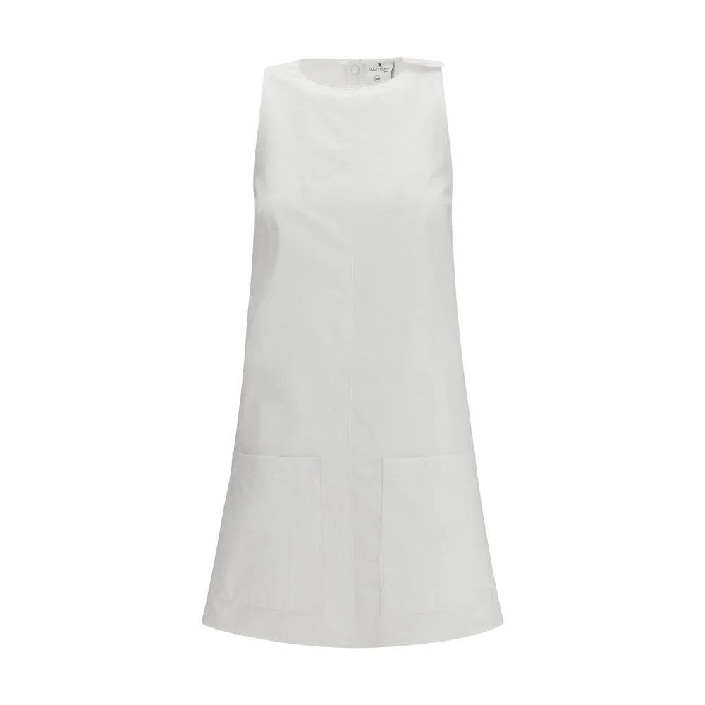 Courrèges White Cotton Casual Dress